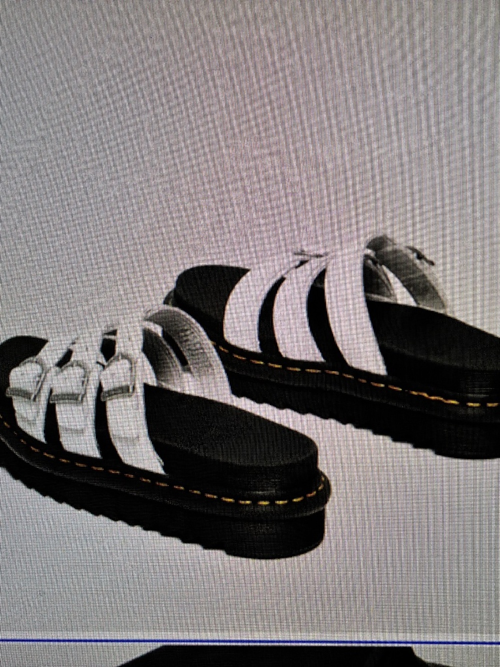 DR MARTEN’S BLAIRE SLIDE LEATHER SANDALS